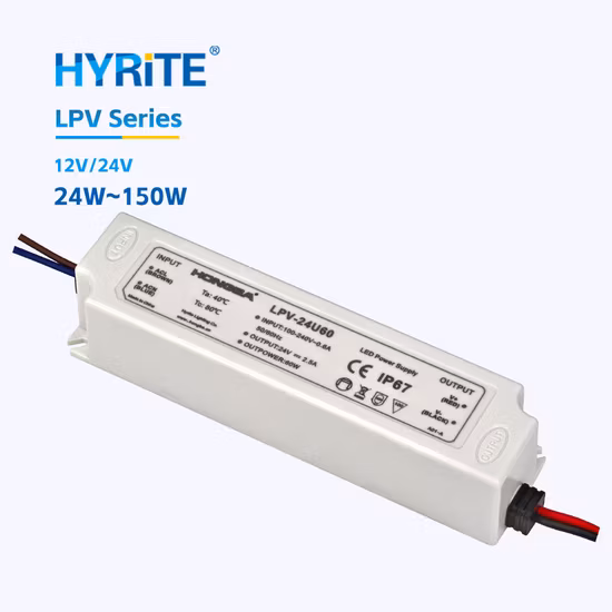 Outdoor IP67 étanche 12V 150W DC Alimentation LED avec ce RoHS